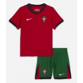 Portugal Heimtrikot EM 2024 Kurzarm (+ kurze hosen)